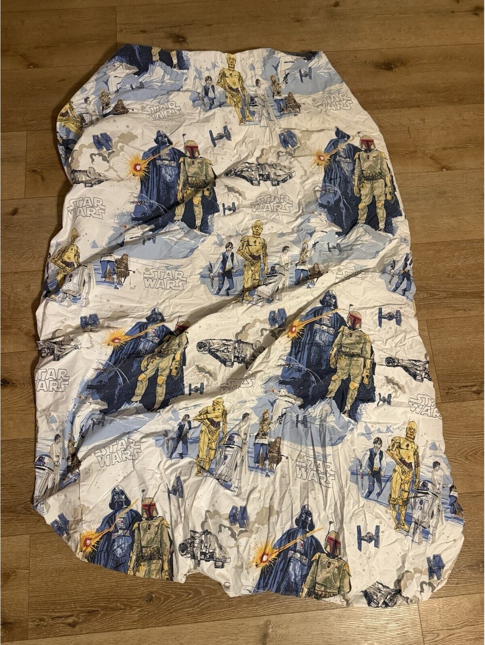 Star Wars Pottery Barn Kids Empire Strikes Back Full  Sheets